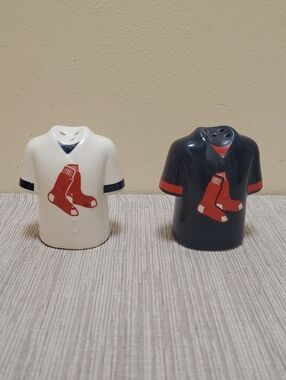 Boston Red Sox salt and pepper shaker